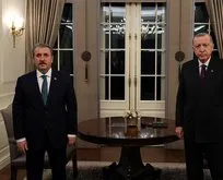 Başkan Erdoğan, Destici’yi kabul etti