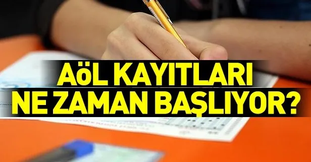 AÖL kayıt yenileme tarihi ne zaman? AÖL kayıtları nasıl yenilenir?