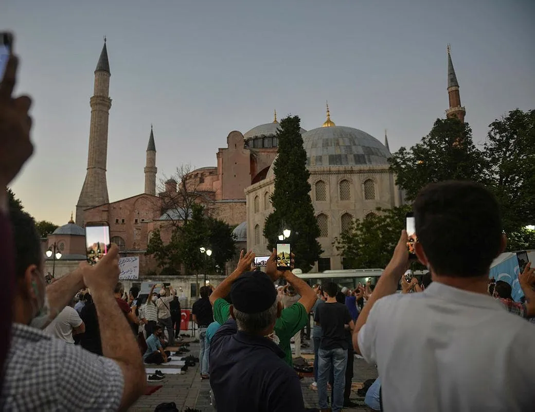 Dünyanın gündemi Ayasofya!