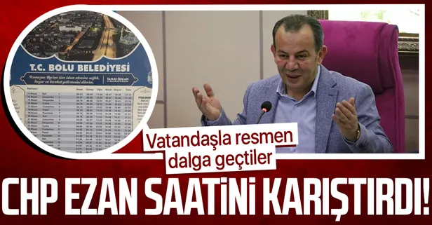 Son dakika: CHP'li Bolu Belediyesi'nden skandal olay! Dağıttıkları Ramazan imsakiyeleri yanlış çıktı
