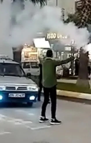 Asker uğurlama cezayla bitti