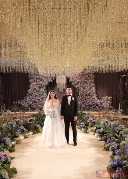 Fenerbahçeli Ozan Tufan ile Rojin Haspolat evlendi! Düğüne Ozan Tufan ve eşi Rojin Haspolat’ın dansı damgasını vurdu
