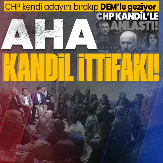 CHP listesindeki Bayram Yıldırmaz, Akdenizde DEMe oy istiyor! Kirli ittifakın görüntüleri ortaya çıktı