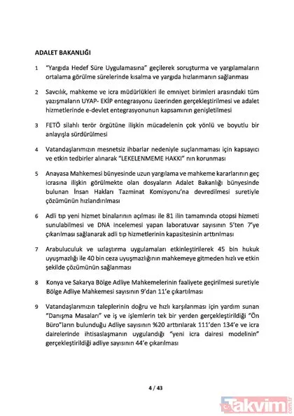 İşte Başkan Erdoğan’ın açıkladığı 100 günlük eylem planı