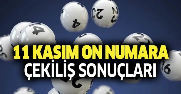 On Numara sonuçları sorgulama: 11 Kasım On Numara çekiliş sonuçlarına göre büyük ikramiye 2'ye bölündü!-1
