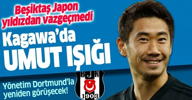 Kagawa’da umut ışığı! Beşiktaş Japon yıldızdan vazgeçmedi