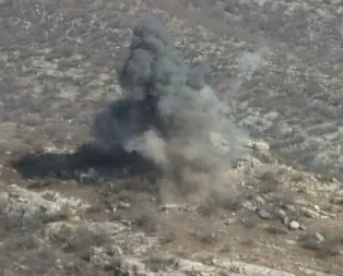 Gabar’da sıcak çatışma anları kamerada!