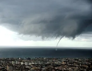 Antalya’da eğitime hortum ve fırtına engeli