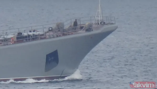 Rus savaş gemileri Karadeniz'e doğru yolda! Çanakkale Boğazı'nı çıktılar - 8