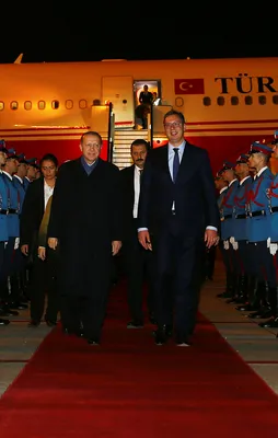 Cumhurbaşkanı Erdoğan Sırbistan'da