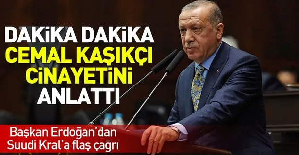Son dakika: Başkan Erdoğan’dan Cemal Kaşıkçı ve Andımız açıklaması AK Parti grup toplantısı