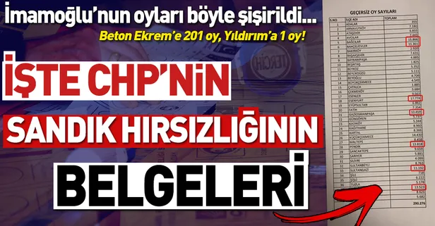 İşte AK Parti'nin güçlü olduğu ilçelerde yapılan o usulsüzlükler