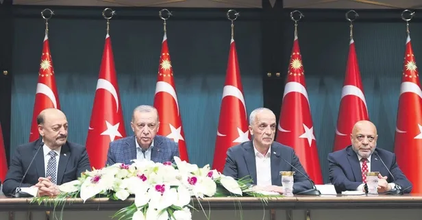 Başkan Erdoğan’dan 700 bin işçiye müjde: En düşük ücrete yüzde 107 zam!