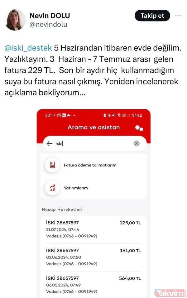 CHP'li İBB 3,3 milyar TL'lik SGK borcunu su faturaları üzerinden mi kapatmaya çalışıyor? İstanbullunun İSKİ isyanı: Usulsüzlük var - 8