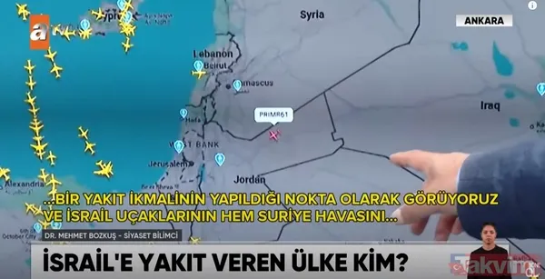 İsrail uçaklarına yakıt veren ülke kim? O ülkede üretilen uçak radara yakalandı! Uzmanlar değerlendirdi: "İsrail tek başına değil..." - 6