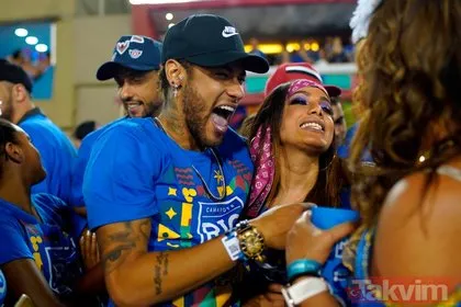 Neymar yine olay yarattı! Neymar’la Anitta’nın samimi pozları Rio Karnavalı’na damga vurdu