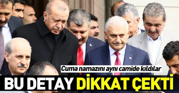 Başkan Erdoğan ve Binali Yıldırım Ankara’da! Dikkat çeken detay