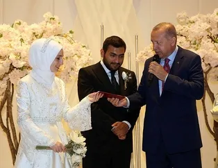 Başkan Erdoğan nikah şahitliği yaptı