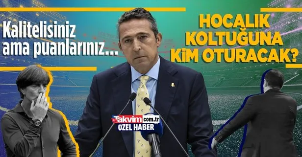 Fenerbahçe’de yeni teknik direktör kim olacak? Löw ve Bilic çıkmazı...