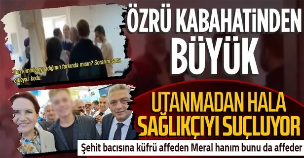 Hastanede olay çıkartıp sağlık çalışanını tehdit eden İYİ Parti’li Üsküdar İlçe Başkanı Hasan Ofluoğlu utanmadan kendini savundu