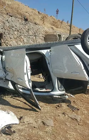 Son dakika: Bingöl'de feci kaza: 3 ölü, 2 yaralı