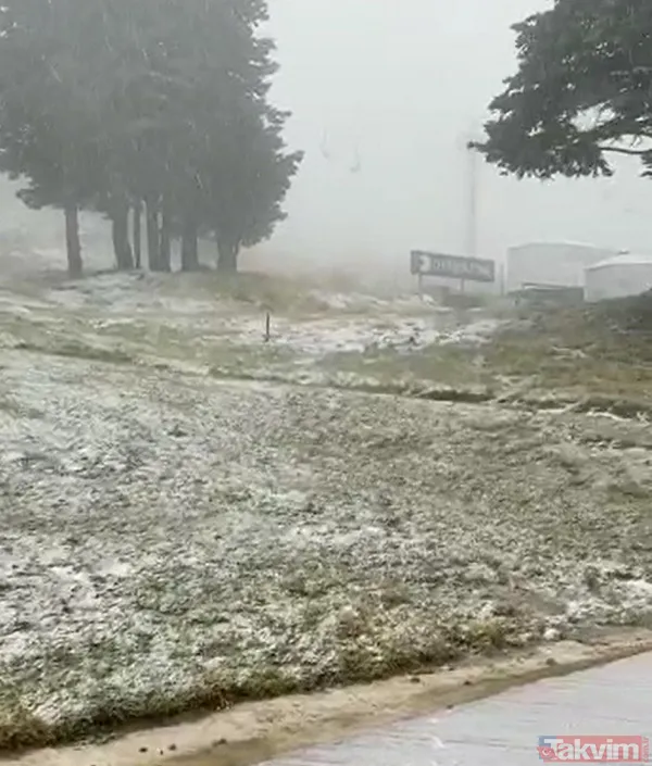 Kar ne zaman yağacak 2022? Uludağ'da sevinç! Sezonun ilk karı yağdı - 7