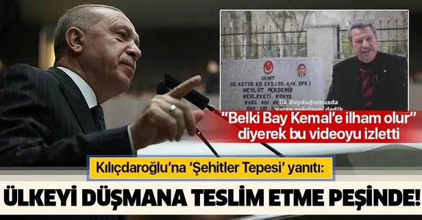 Son dakika: Başkan Erdoğan'dan Kılıçdaroğlu'na "Şehitler Tepesi" yanıtı