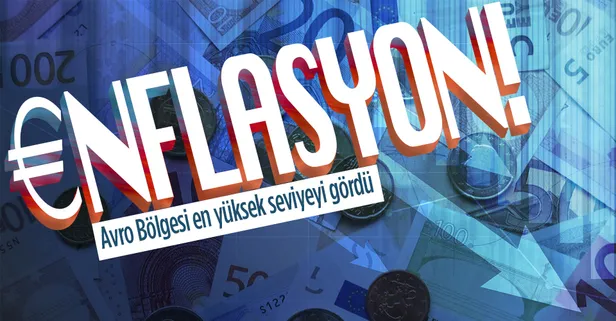 Avro Bölgesi'nde enflasyon rekoru kırıldı!