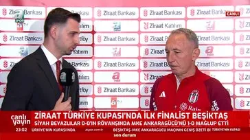 Beşiktaş teknik sorumlusu Halim Okta’dan maç sonrası önemli açıklamalar