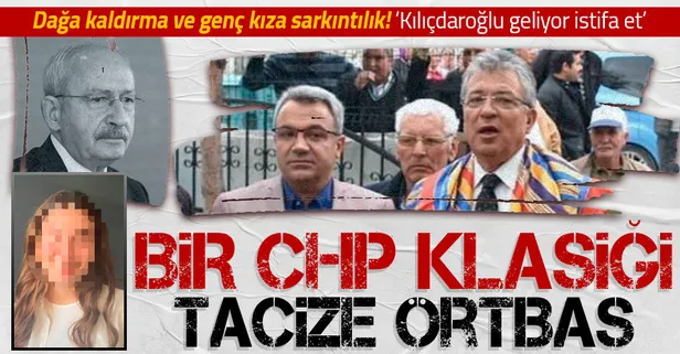 CHP'den tacize örtbas: Genç kıza sarkıntılık eden başkan yardımcısı istifa etti
