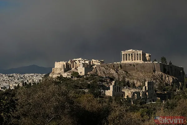 Yunanistan alevlere teslim oldu! O güne kadar kırmızı alarm! | Türkiye'den Yunanistan'a yardım eli - 37