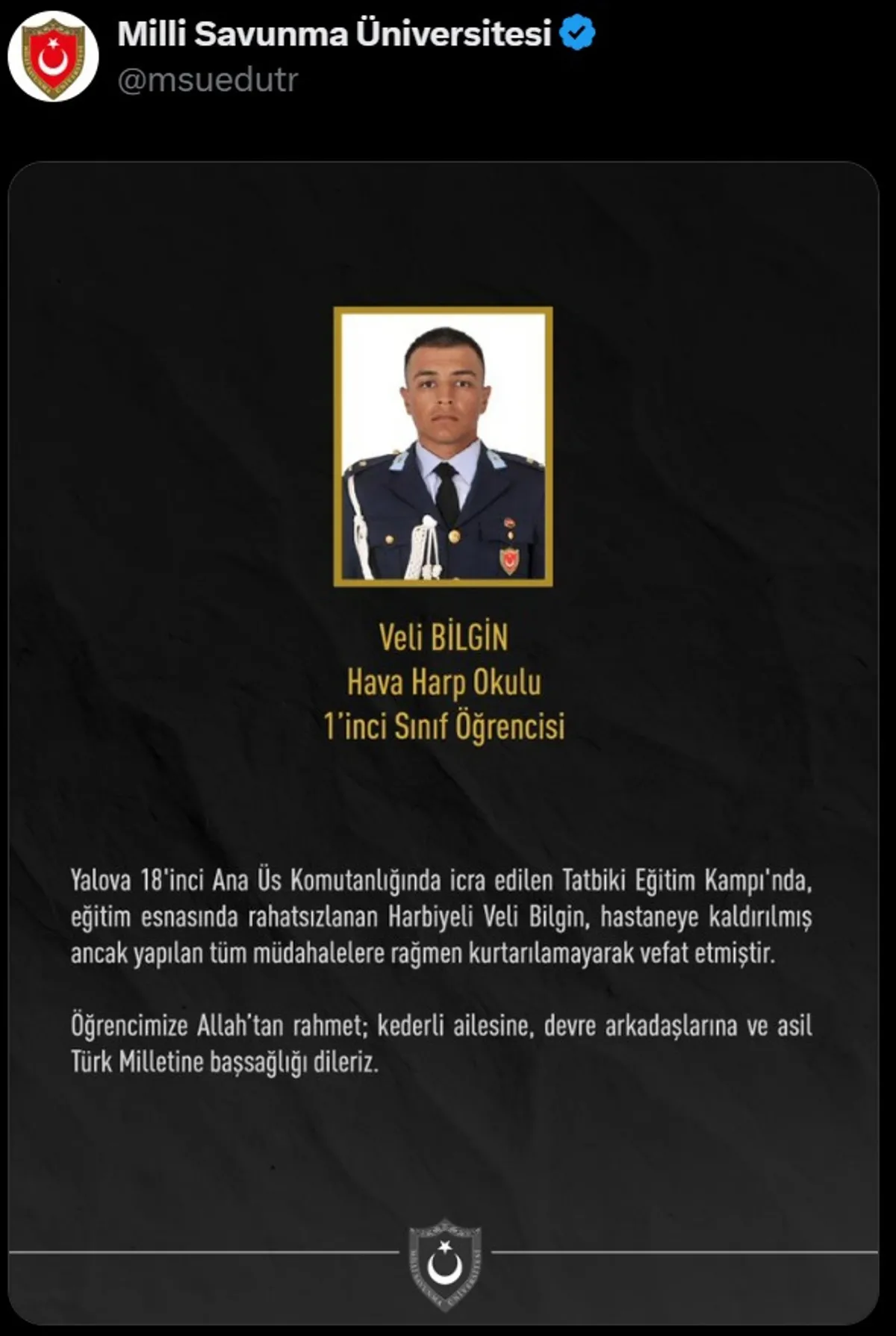 1784630504192.jpeg Milli Savunma Üniversitesi'nin paylaşımı (Fotoğraflar DHA'dan alınmıştır.)