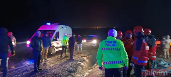 Diyarbakır - Silvan Karayolu'nda yolcu otobüsü devrildi! Çok sayıda ölü ve yaralı var - 17