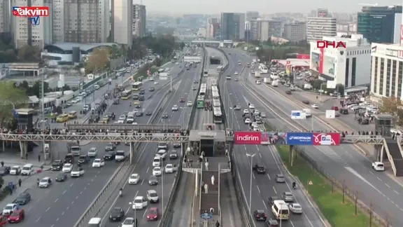 D-100 Karayolu'nda 09.05'te hayat durdu