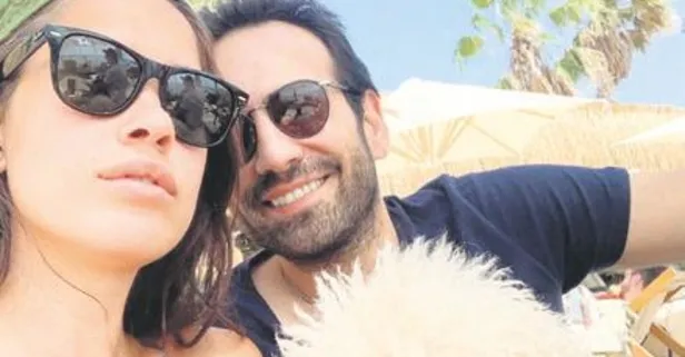 Buğra Gülsoy ile eşi Nilüfer Gürbüz Çeşme’de tatilde