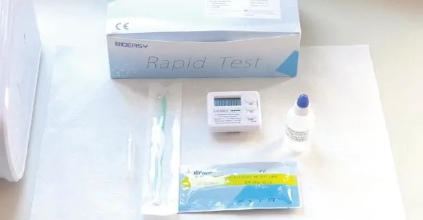 Coronavirüs Covid-19 testi 15 dakika