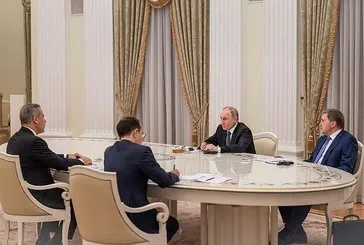 Putin, Fidan’ı kabul etti