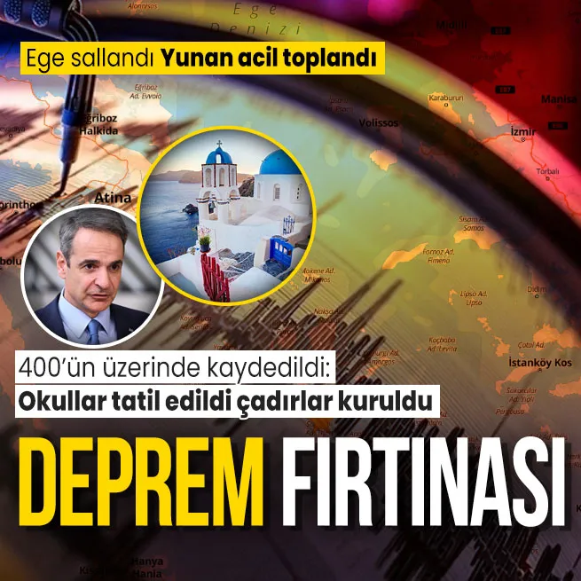 Ege Denizi beşik gibi! Peş peşe depremler neyin habercisi? Naci Görür ve Şükrü Ersoydan uyarı