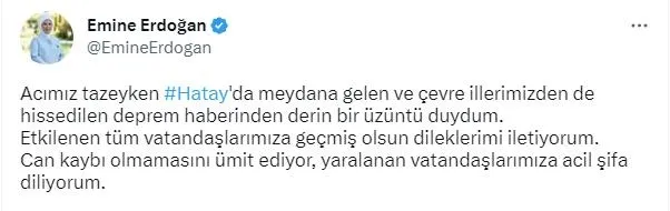emine-erdogandan-hataydaki-depremlere-iliskin-gecmis-olsun-paylasimi-1676920811459.jpeg Emine Erdoğan'dan Hatay'daki depremlere ilişkin geçmiş olsun paylaşımı-1