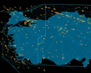 Türk hava sahasında üst geçiş rekoru