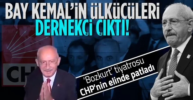 ’Bozkurt Kemal’ tiyatrosu CHP’nin elinde patladı! Sözde ’ülkücüler’ gerçekte ’dernek’ buluşması
