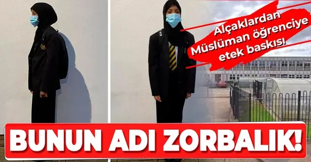 İngiltere'de Müslüman kıza 'eteğini kısalt' baskısı