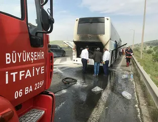 Can pazarı! Seyir halindeyken alev aldı