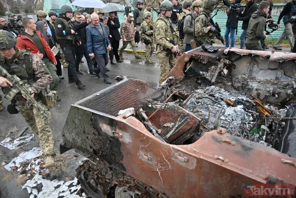 SON DAKİKA: Ursula von der Leyen ve Josep Borrell Ukrayna'da Buça Kiev'i ziyaret etti - 12