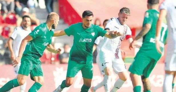 Bursa tek golle turladı