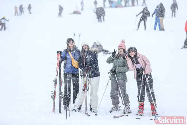 Uludağ'da kayak sezonu açıldı! Yerli ve yabancı turistlerin keyifli anları - 19