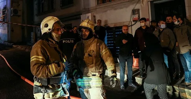 İstanbul’da yangın paniği! Komşular son anda kurtardı