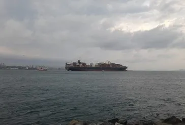 Ukrayna’dan çıkan gemi İstanbul’da