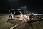 Kuzey Marmara Otoyolu'nda kaza: Otomobile çarpıp bariyerlere savrulan sürücü hayatını kaybetti