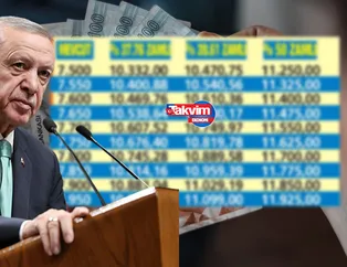 7.500 TL alan SSK, Bağkurlunun en düşük emekli maaşı hesaplandı! +5 bin TL Cumhuriyet ikramiyesi...